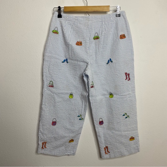 Signatures by Richard Malcolm Seer Sucker Culottes - Picture 7 of 9